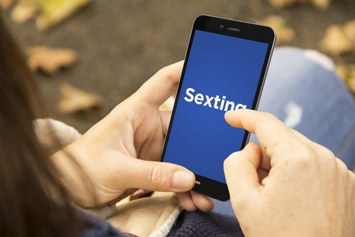 sexting concept