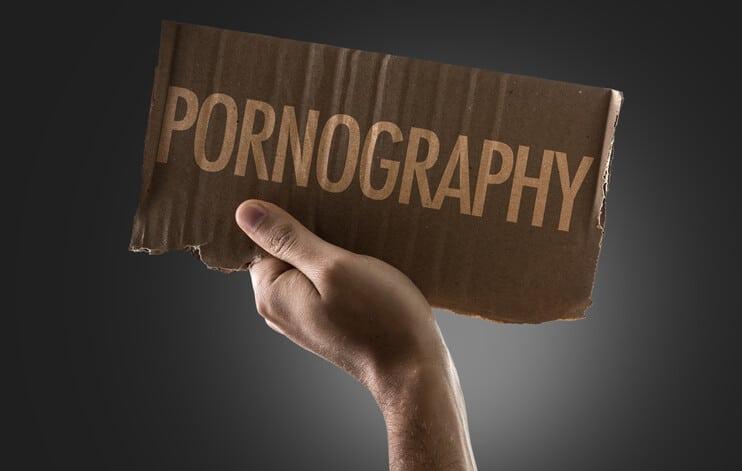 Pornography sign